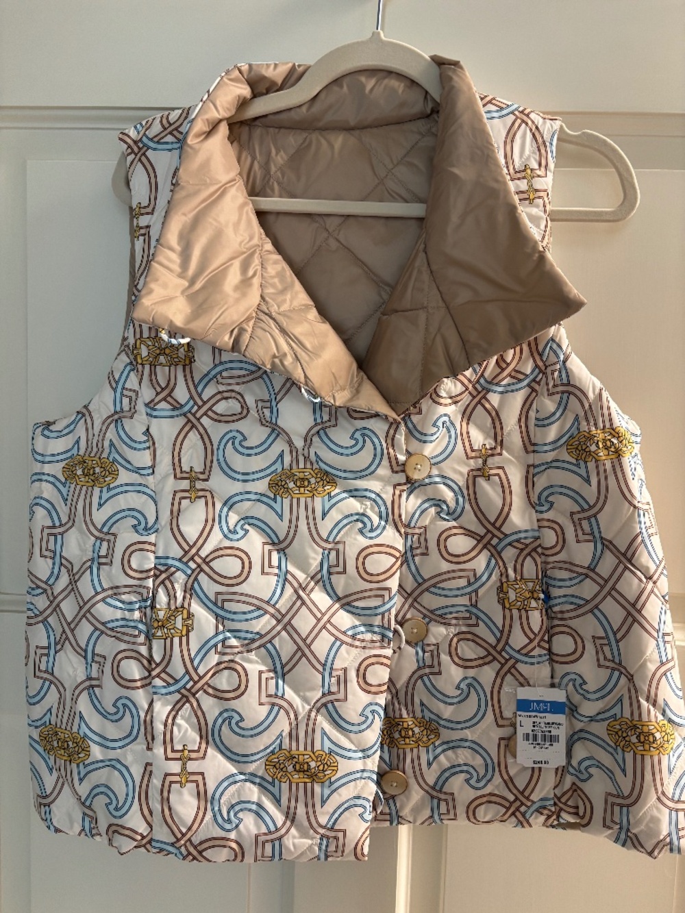J McLaughlin reversable Vest